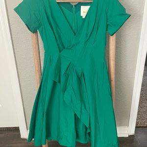 anthropology green dress